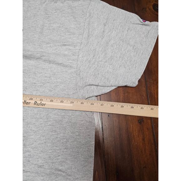 VINTAGE 90S NYU CHAMPION T SHIRT XXL - Picture 5 of 7